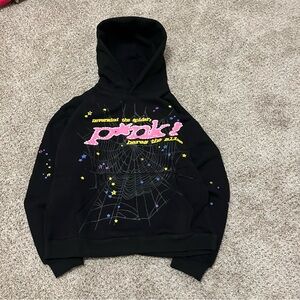 “Never Mind The Spider Heres The Slime” sp5der hoodie